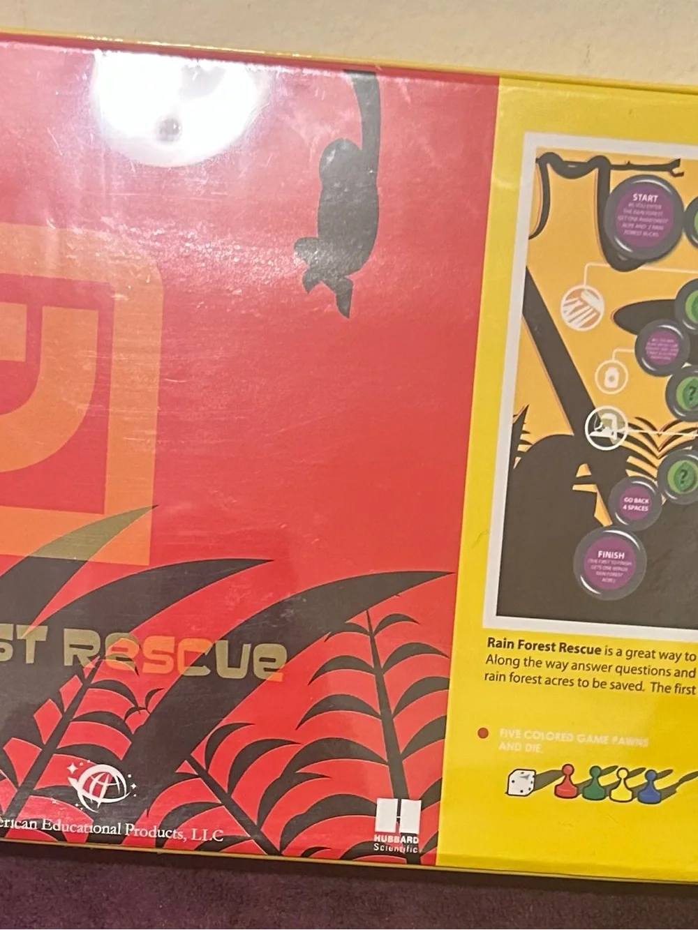 Rainforest Rescue board game New and Sealed extremely Rare